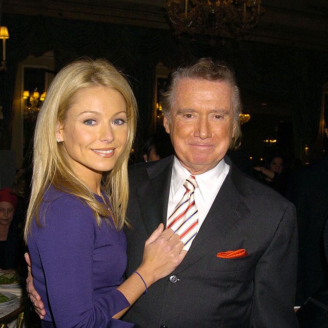 kelly ripa and regis philbin during 16th annual pal women of the year luncheon honoring kelly ripa and paula zahn at the pierre hotel in new york city, new york, united states photo by robin platzerfilmmagic