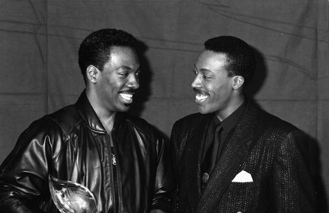 united states   march 01  eddie murphy and arsenio hall  photo by the life picture collection via getty images