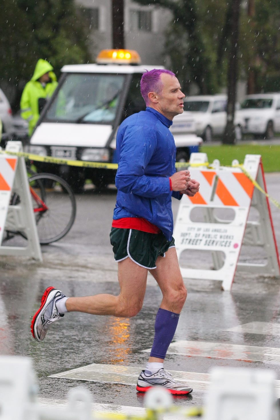 Flea running 