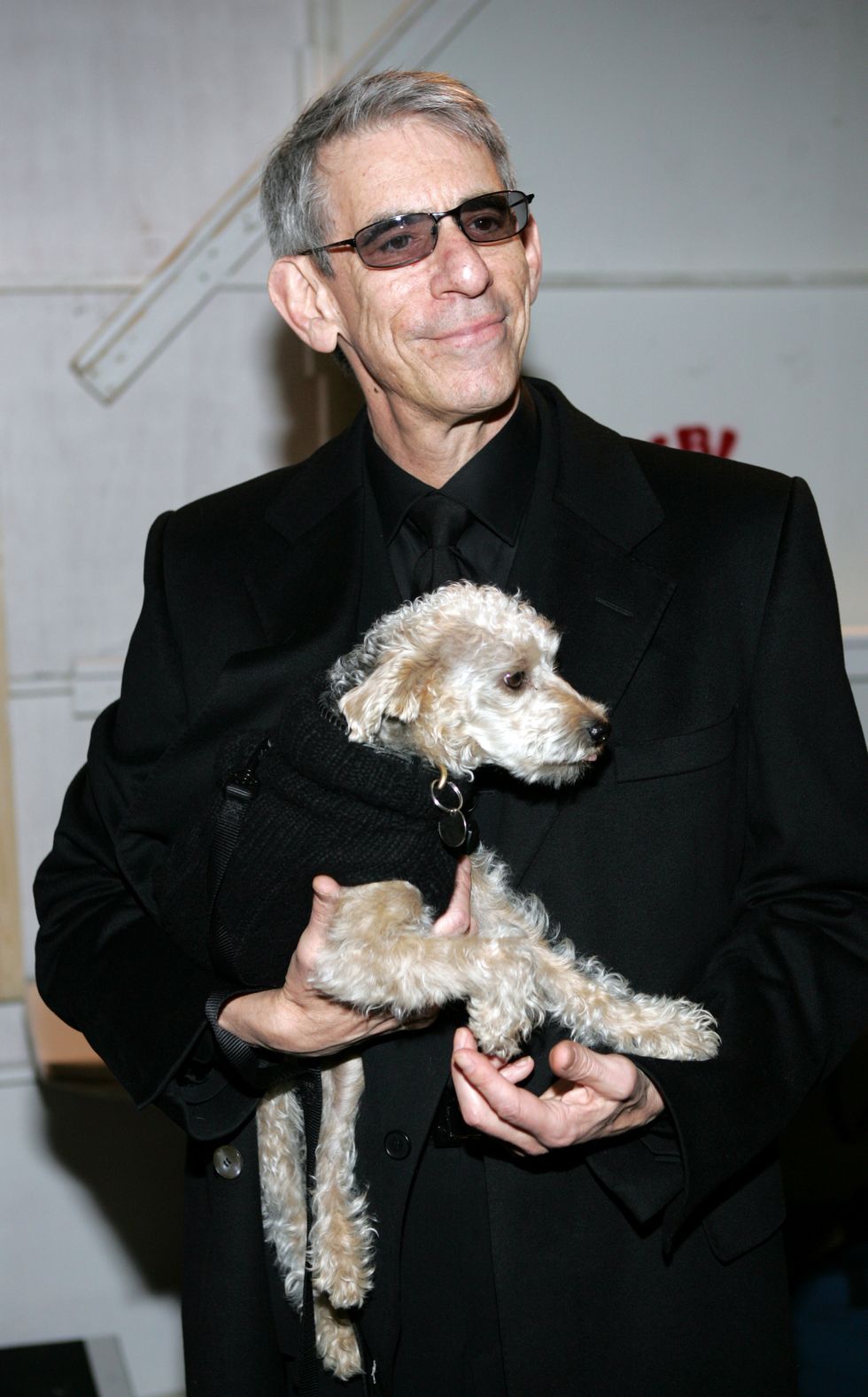 richard belzer during mercedes  benz fashion week fall 2007   marc bouwer   front row and backstage at the salon, bryant park in new york city, new york, united states photo by marc andrew deleyfilmmagic
