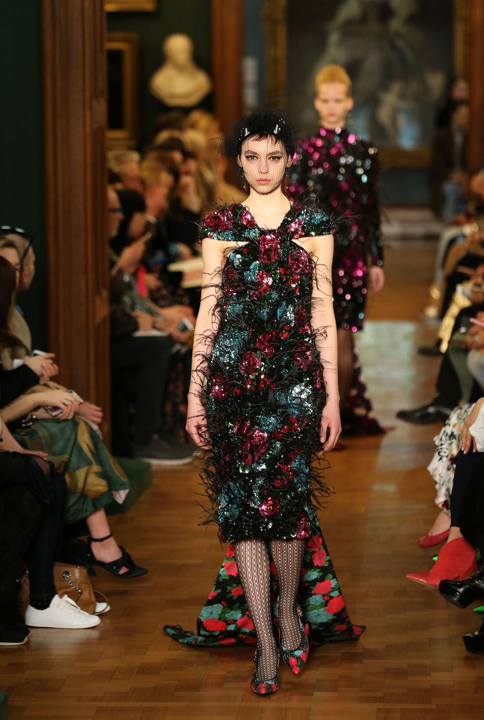 Fashion, Fashion model, Runway, Fashion show, Haute couture, Event, Dress, Fashion design, 