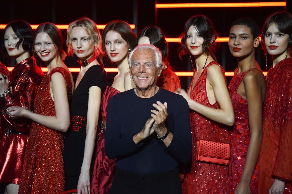 【米蘭時裝週】Emporio Armani 宣告《花邊教主》的時尚回歸！這位84歲老爺爺的少女心大爆發呀！