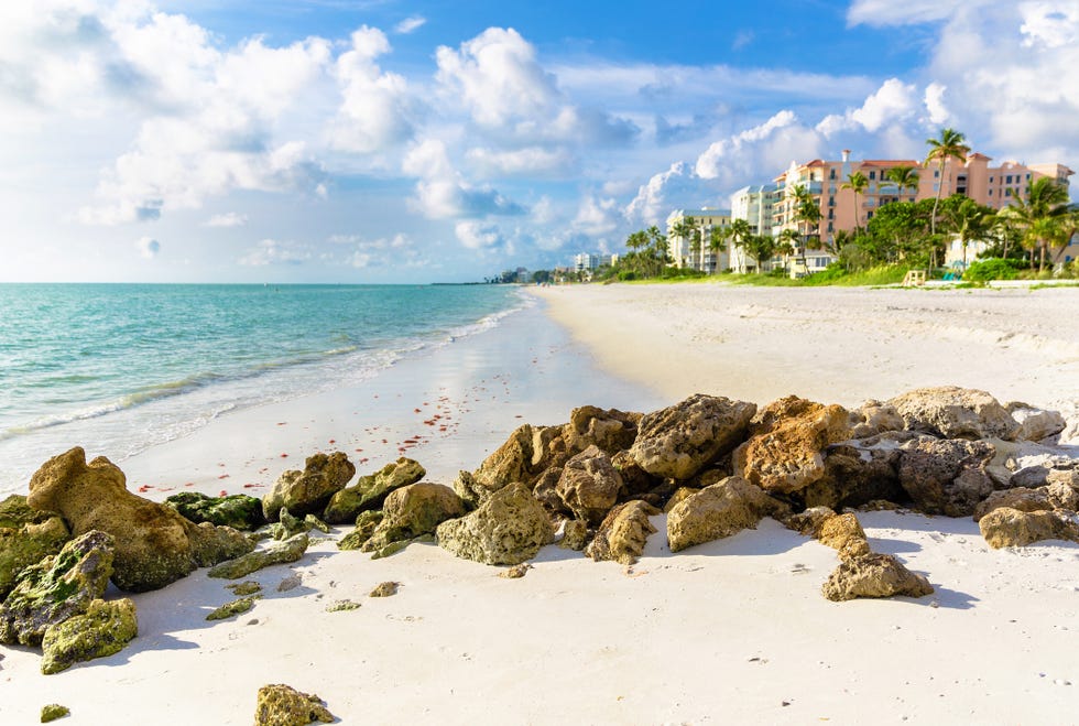 Body of water, Beach, Shore, Sea, Tropics, Ocean, Sky, Coast, Rock, Caribbean, 