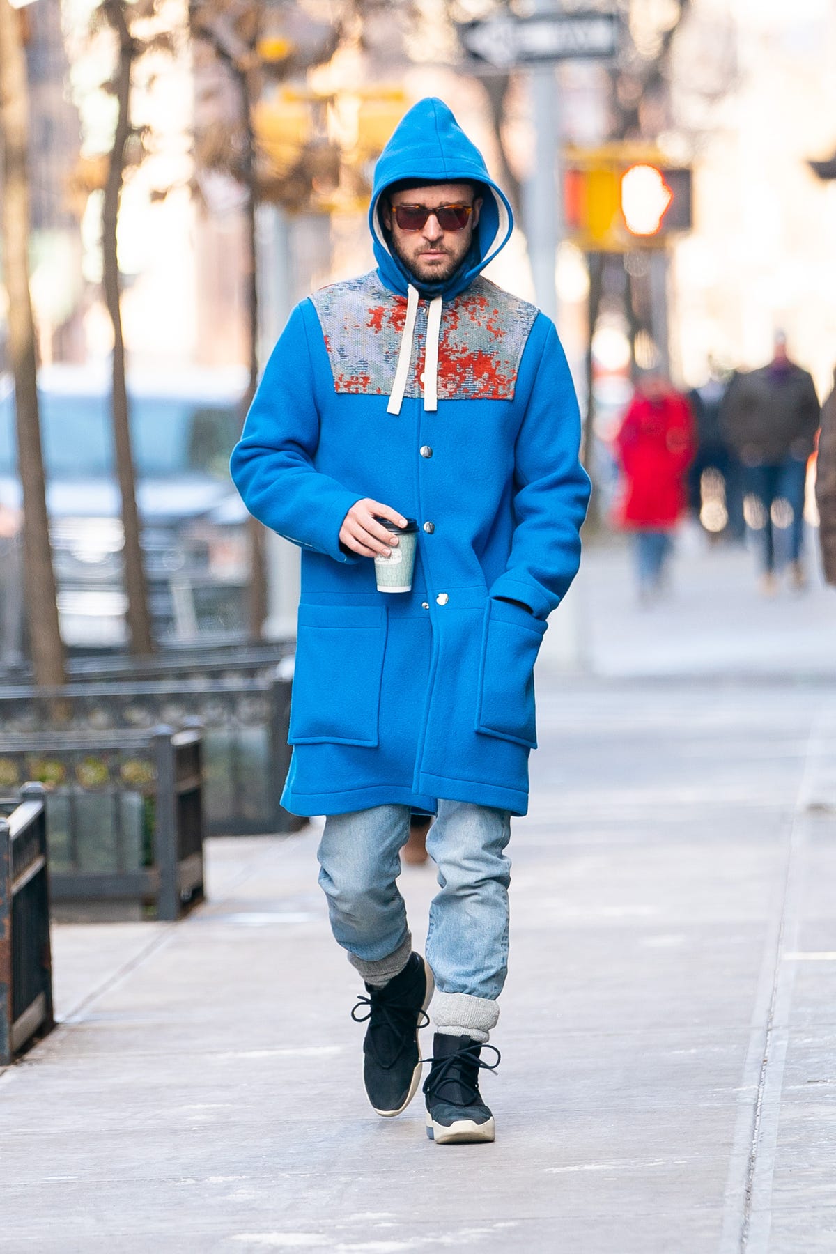 Justin Timberlake's Looks Cold, Sad, and Stylish as Hell