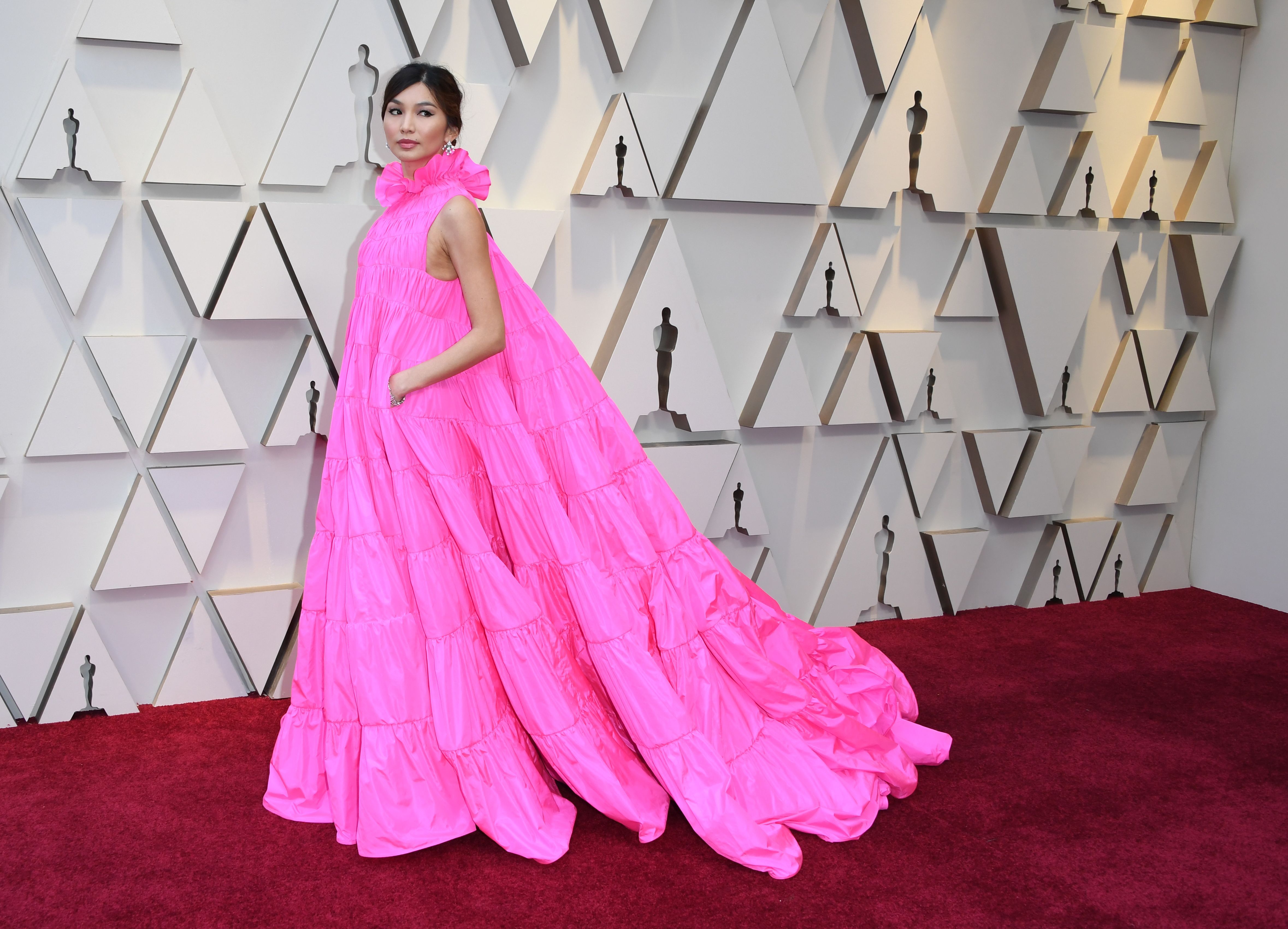 Oscars 2019 Fashion: Pink Ruffled Dresses Are The Order Of The Night