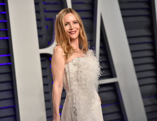 leslie mann at vanity fair oscars 2019 after party