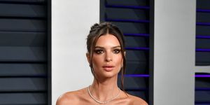 beverly hills, ca   february 24  emily ratajkowski attends the 2019 vanity fair oscar party hosted by radhika jones at wallis annenberg center for the performing arts on february 24, 2019 in beverly hills, california  photo by dia dipasupilgetty images