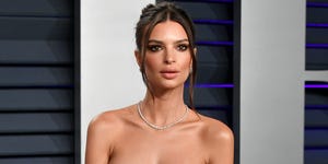 beverly hills, ca   february 24  emily ratajkowski attends the 2019 vanity fair oscar party hosted by radhika jones at wallis annenberg center for the performing arts on february 24, 2019 in beverly hills, california  photo by dia dipasupilgetty images