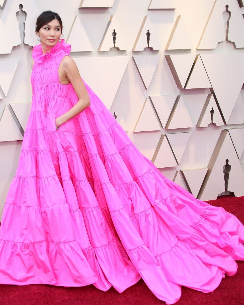 hollywood, ca   february 24 gemma chan attends the 91st annual academy awards at hollywood and highland on february 24, 2019 in hollywood, california photo by dan macmedangetty images