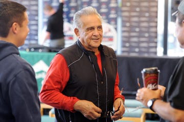 long time running coach, joe vigil, was in attendance the usa cross country championships will be held saturday in boulder, the press conference was fridayphoto by cliff grassmickdigital first mediaboulder daily camera via getty images