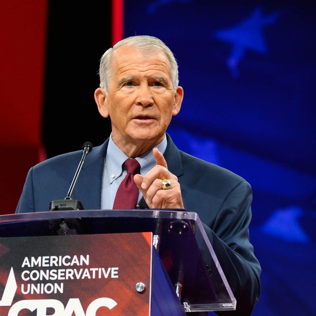 Oliver North, president of the National Rifle Association,