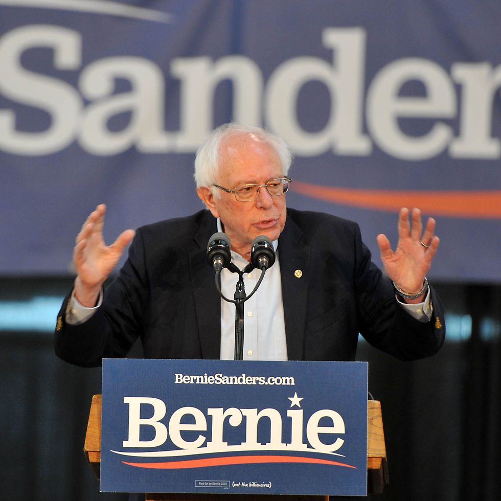 Bernie Sanders Holds Campaign Rally In Des Moines