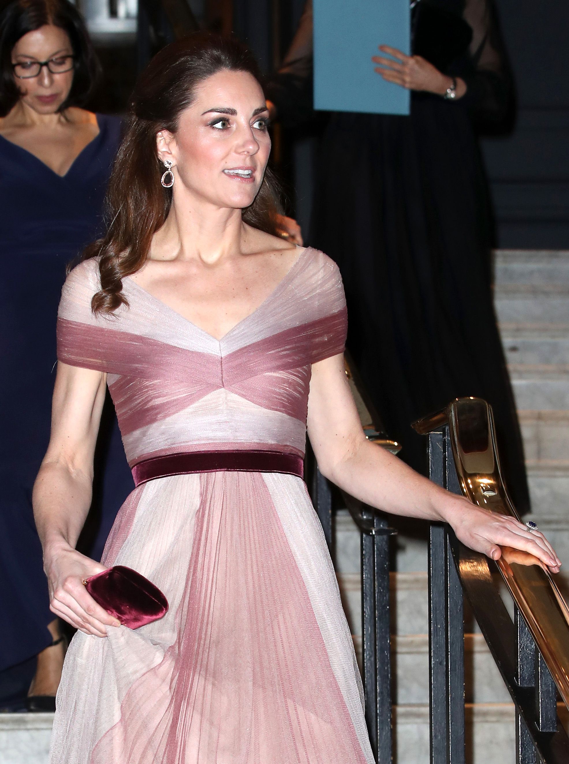 Kate Middleton Wears a Pink Gucci Dress to 100 Women in Finance Gala
