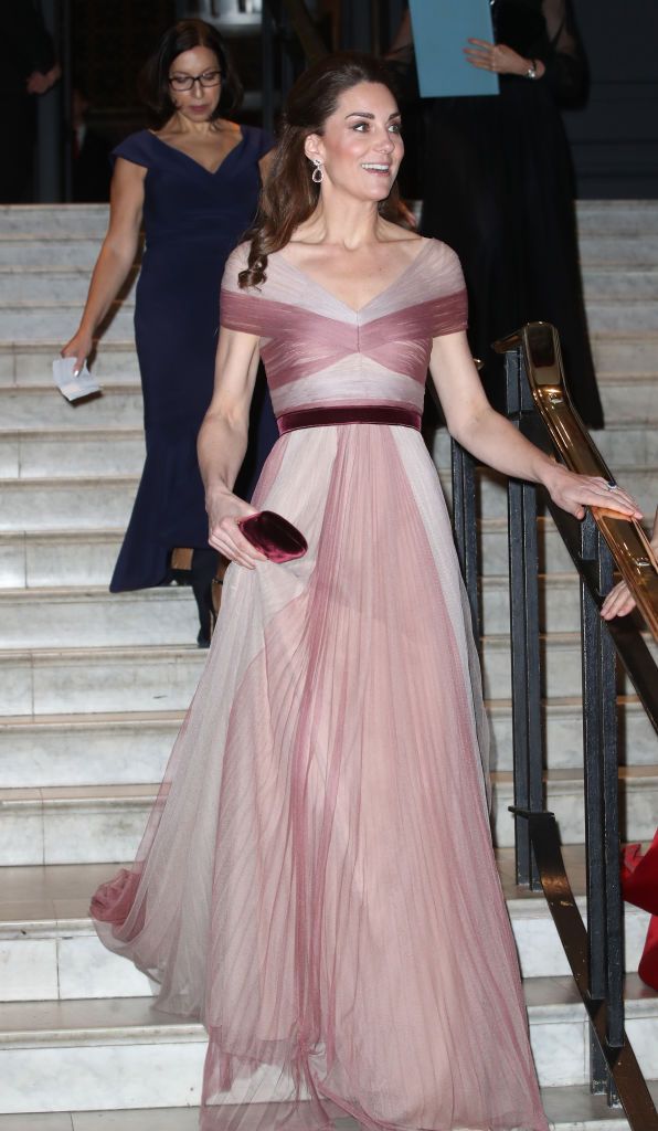 Kate Middleton Wears Gucci Gown To V&A Gala