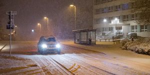 Storm low Eberhard in Thuringia