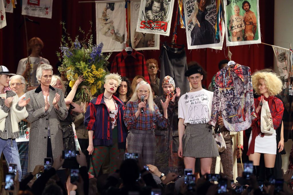 Milan Fashion Week S/S '17: Vivienne Westwood takes her political message  to the front row, British GQ