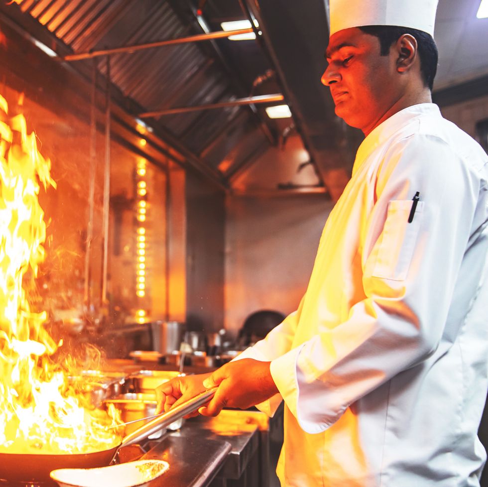 Chef Preparing Meals for Special Guests at a Restaurant
