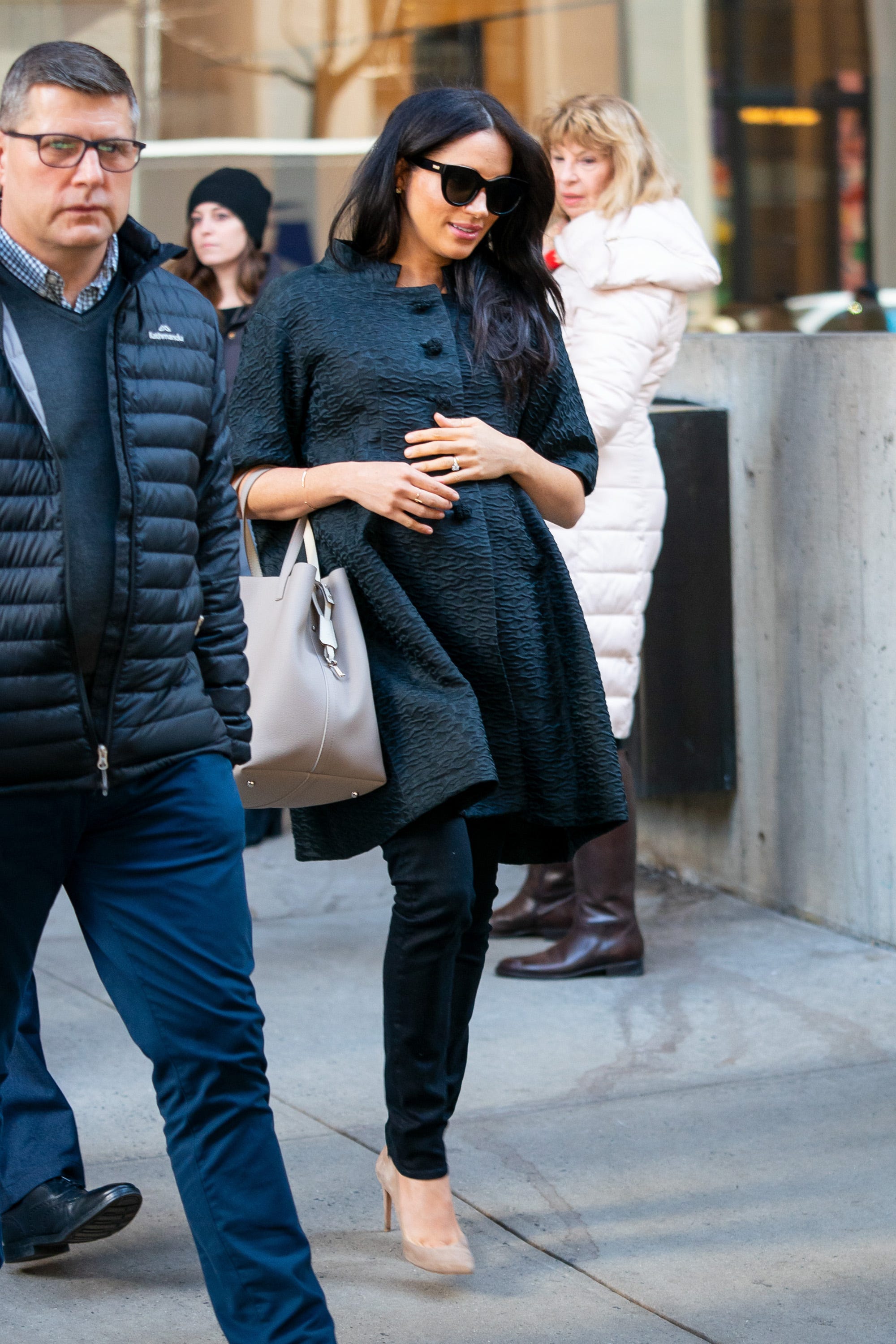 Meghan Markle spotted in New York City ahead of her baby shower - Good  Morning America