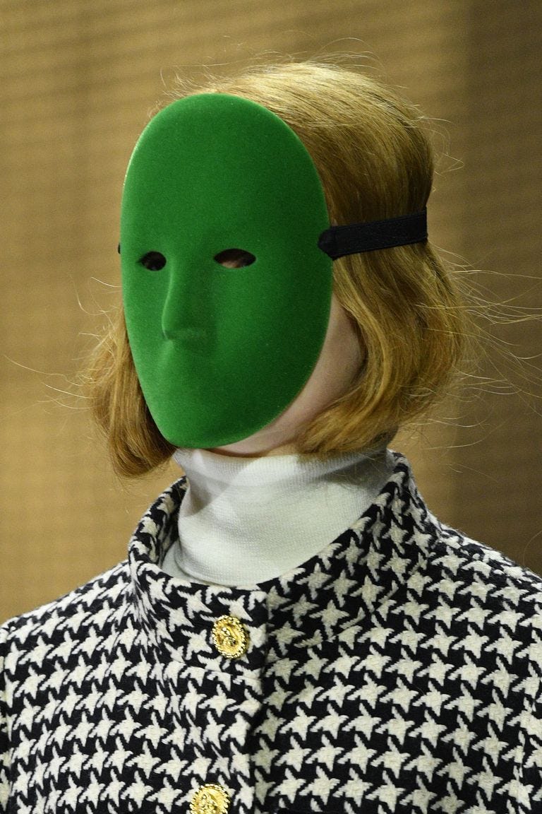 Green, Head, Mask, Headgear, Neck, Fictional character, 