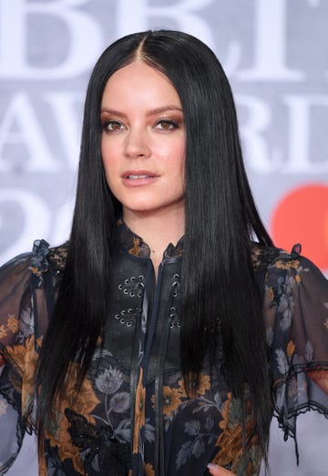 lily allen attends the brit awards 2019