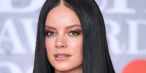 lily allen attends the brit awards 2019