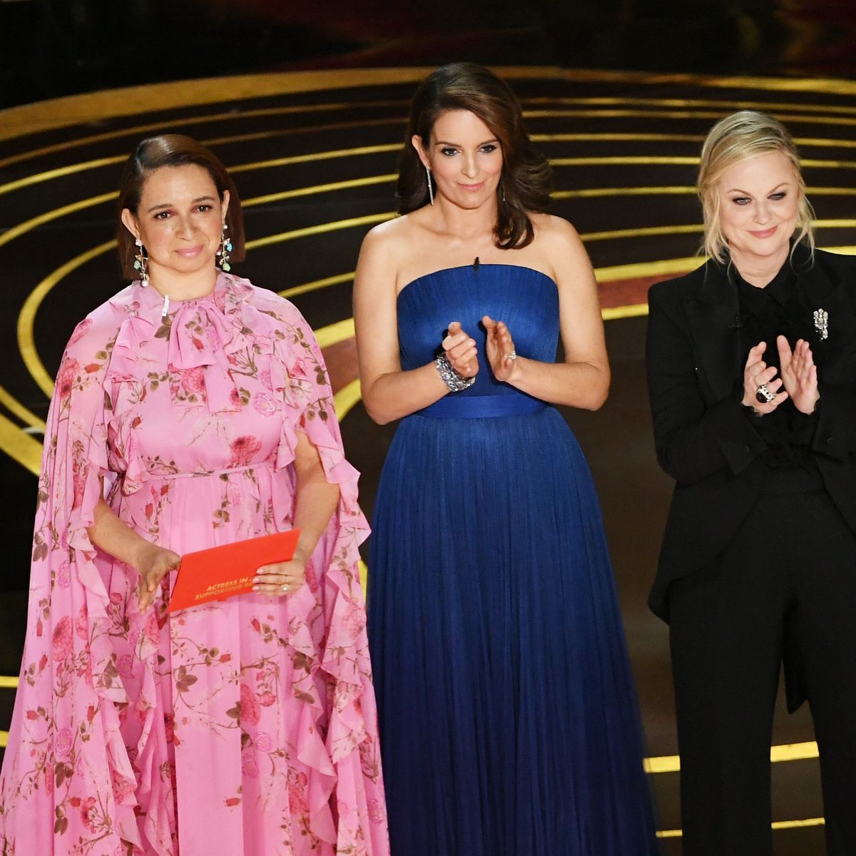 Maya Rudolph, Tina Fey, and Amy Poehler at the Oscars 2019