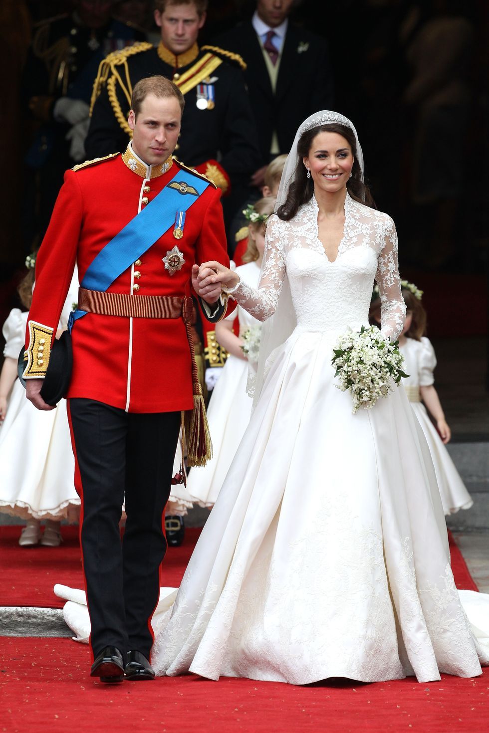 ウィリアム王子　キャサリン妃　ロイヤルファミリー　結婚