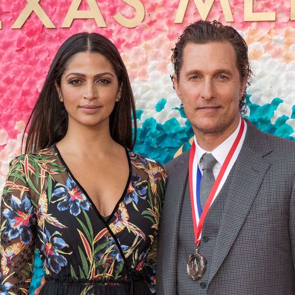 austin, texas   february 27 camila alves and honoree matthew mcconaughey attend the 2019 texas medal of arts awards at the long center for the performing arts on february 27, 2019 in austin, texas photo by rick kernwireimage