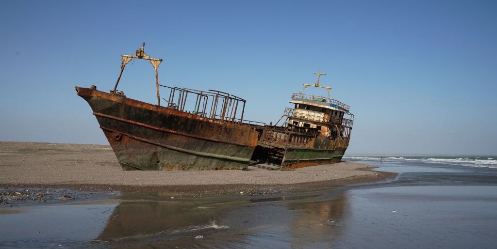 rusty boat