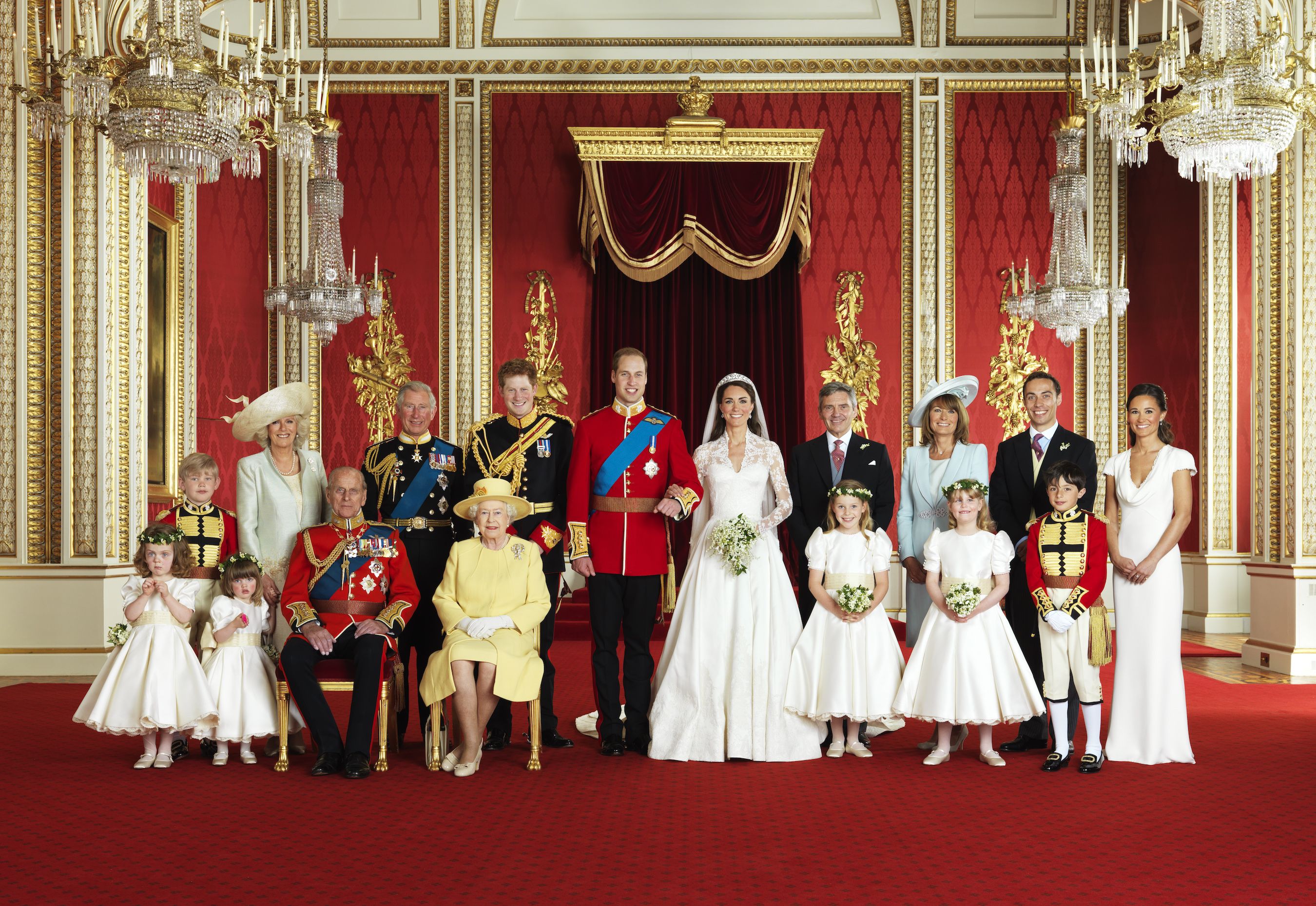 Kate Middleton And Prince William Wedding Reception