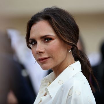 british singer and fashion designer victoria beckham attends the official opening ceremony for the national museum of qatar, in the capital doha on march 27, 2019 the complex architectural form of a desert rose, found in qatars arid desert regions, inspired the striking design of the new museum building, conceived by celebrity french architect jean nouvel photo by karim jaafar afp photo by karim jaafarafp via getty images