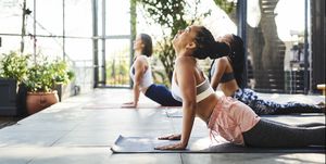 yoga for weight loss, women's health uk