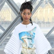 paris, france   march 05 willow smith attends the louis vuitton show as part of the paris fashion week womenswear fallwinter 20192020  on march 05, 2019 in paris, france photo by pascal le segretaingetty images