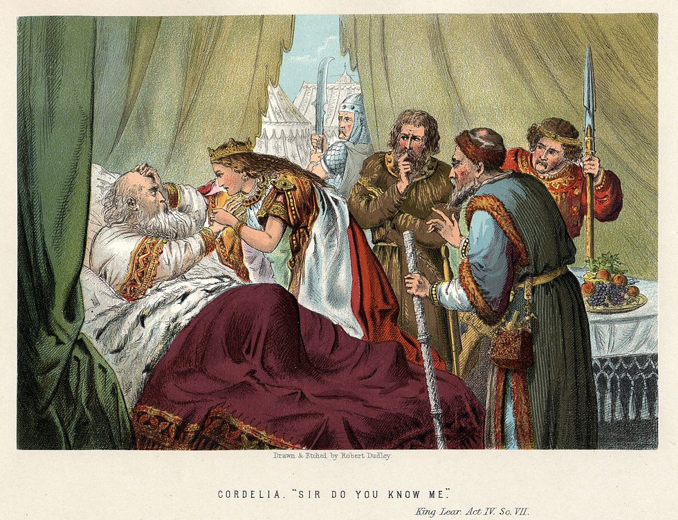 A scene from King Lear