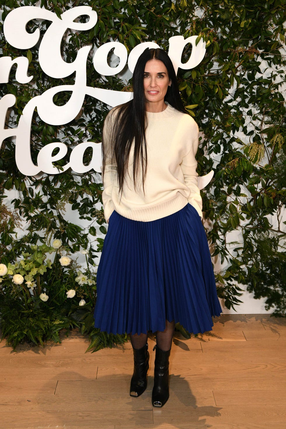 demi moore attends the in goop health summit new york 2019