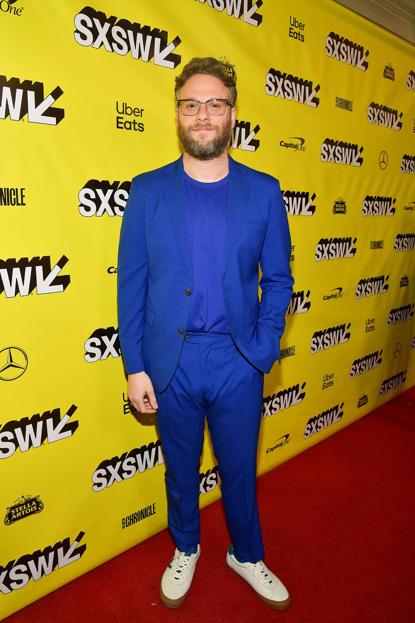 Seth Rogen Makes The Case For Vibrant Tailoring