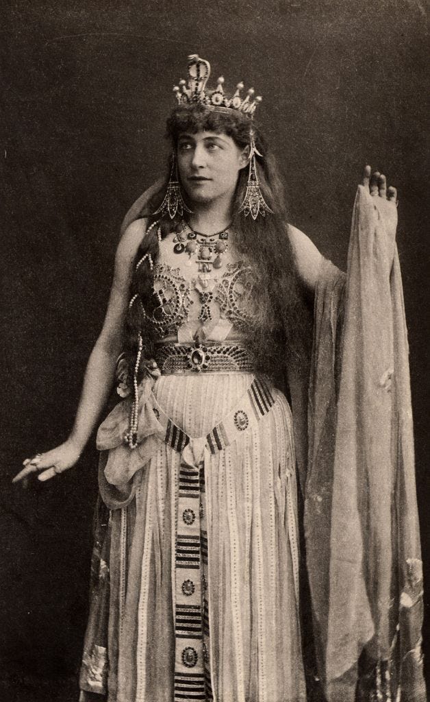 unspecified circa 1895 lillie langtry 1853 1929 english society beauty and actress who first appeared on the stage in 1881 here as cleopatra in antony and cleopatra by william shakespeare photogravure published c1895 photo by universal history archivegetty images