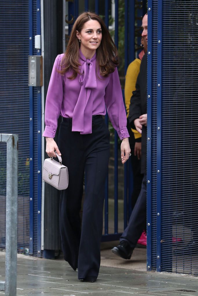 london, england   march 12 catherine, duchess of cambridge visits the henry fawcett childrens centre in kennington on march 12, 2019 in london, england photo by neil mockfordgc images