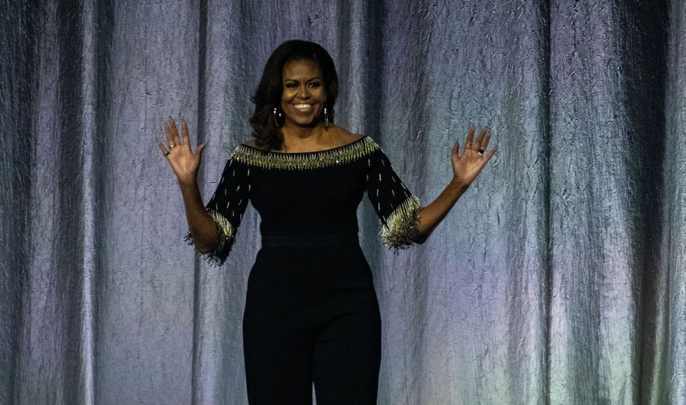 Michelle Obama at the o2, London, on her Becoming book tour