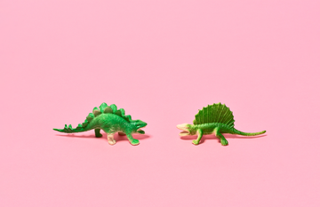 green dinosaurs