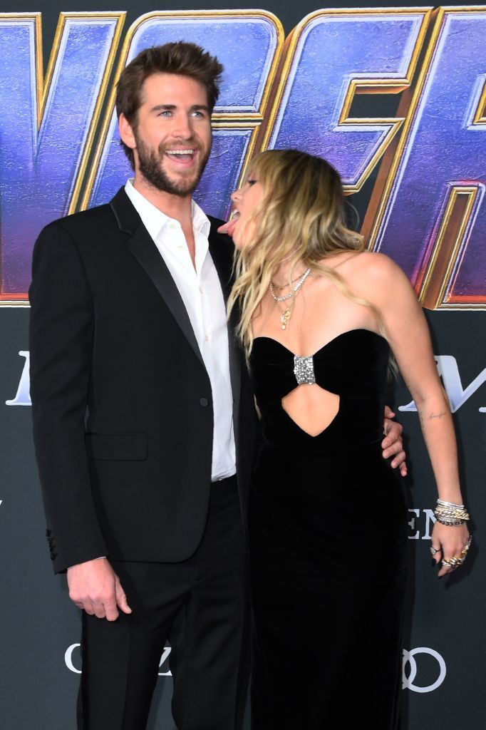 Miley Cyrus and Liam Hemsworth were adorable at the Avengers: Endgame premiere