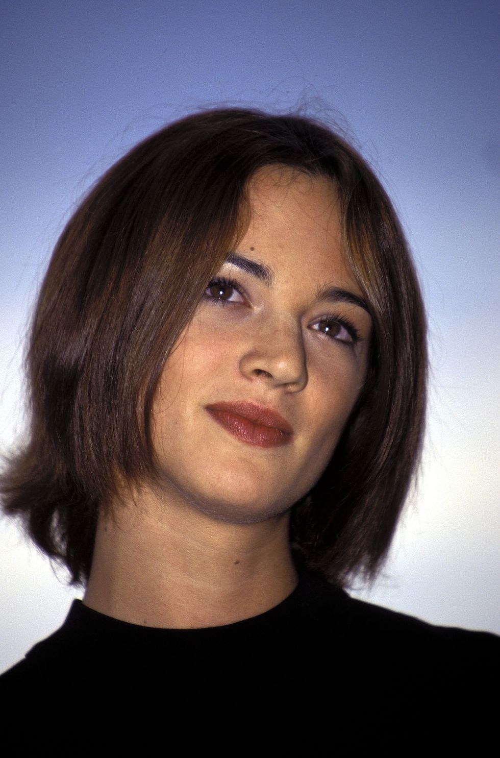 france   may 13  cannes 96 photo call campagna di viaggio in cannes, france on may 13, 1996 asia argento  photo by pool benainousduclosgamma rapho via getty images
