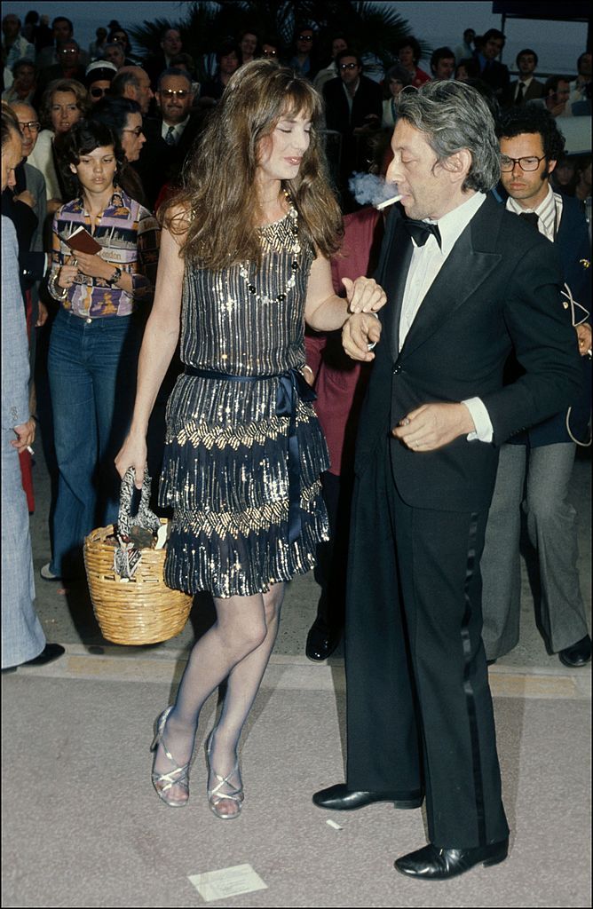 Jane Birkin's iconic casual chic style
