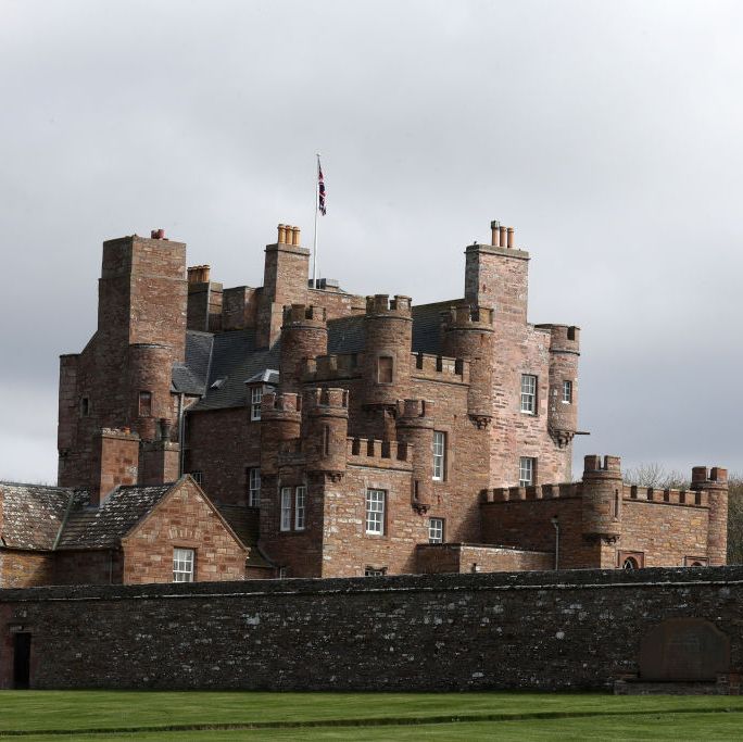 a general view of the castle of mey after the granary accommodation in the grounds was officially opened by prince charles, the duke of rothesay during a visit to the accommodation at the castle of mey photo by andrew milliganpa images via getty images