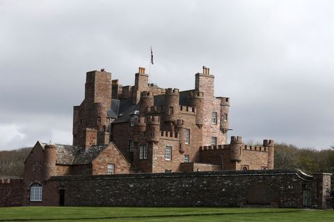 a general view of the castle of mey after the granary accommodation in the grounds was officially opened by prince charles, the duke of rothesay during a visit to the accommodation at the castle of mey photo by andrew milliganpa images via getty images