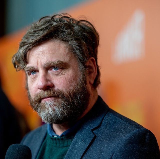 new york, new york   april 07 actor zach galifianakis attends the "missing link" new york premiere at regal cinema battery park on april 07, 2019 in new york city photo by roy rochlingetty images