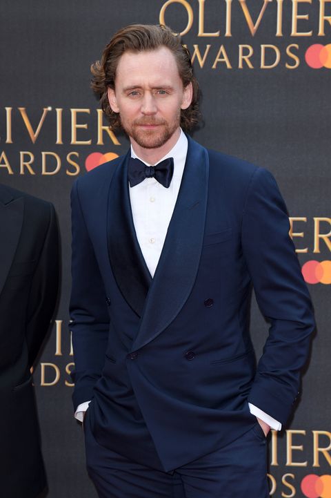 london, england   april 07 tom hiddleston attends the olivier awards 2019 with mastercard at royal albert hall on april 07, 2019 in london, england photo by karwai tangwireimage