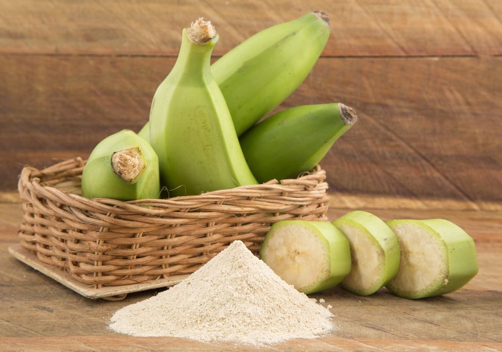 green plantain flour   musa paradisiaca
