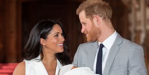 Meghan Markle and Prince Harry Pose With Their Newborn Son Archie