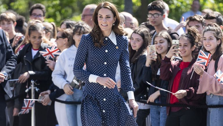 Kate Middleton Can't Get Enough Of Polka Dots Right Now, And